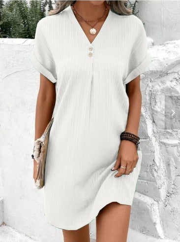 Carina - Spring V-neck Dress