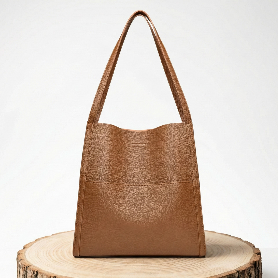 Elena™ | Elegant leather shoulder bag