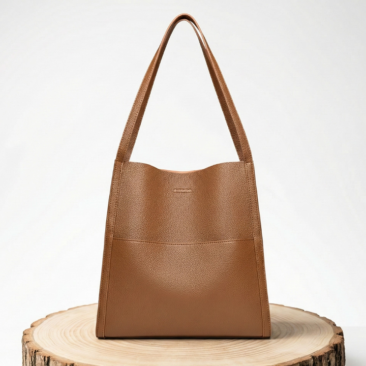 Elena™ | Elegant leather shoulder bag