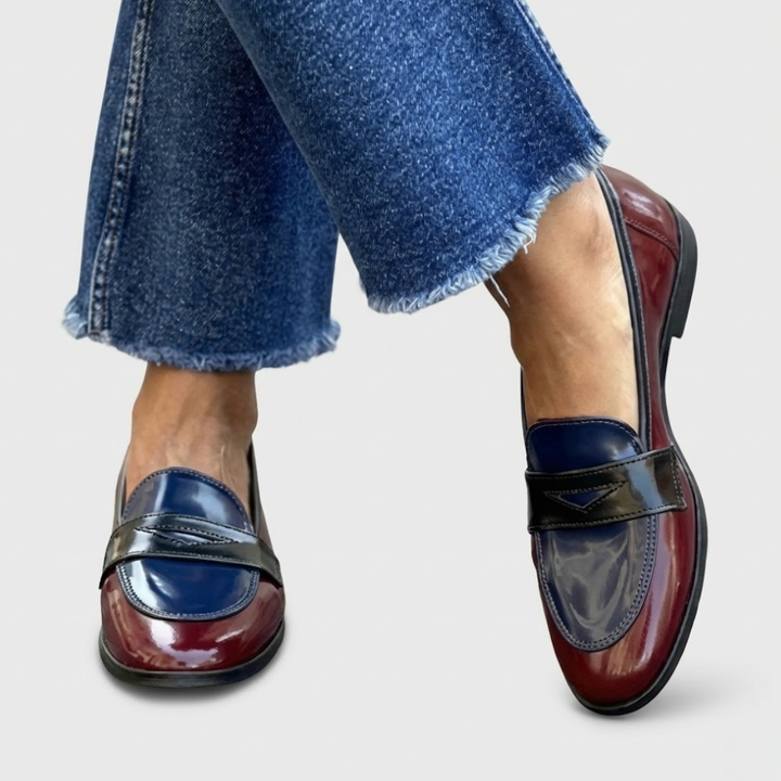 Claudia™ | Contrasting Loafers