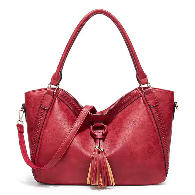 Andrea™ | Timeless Leather Handbag