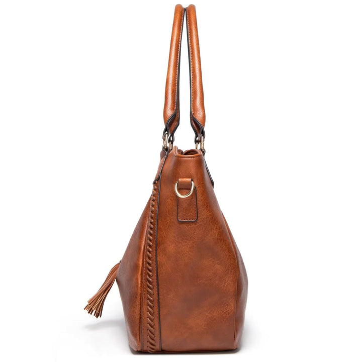 Andrea™ | Timeless Leather Handbag