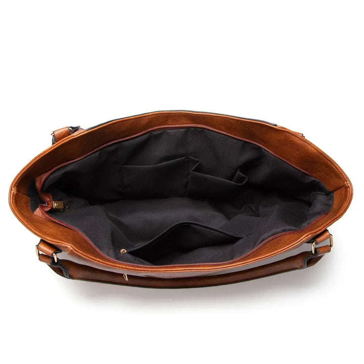 Andrea™ | Timeless Leather Handbag