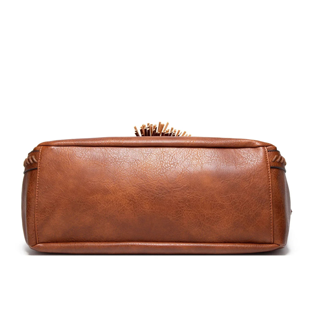 Andrea™ | Timeless Leather Handbag