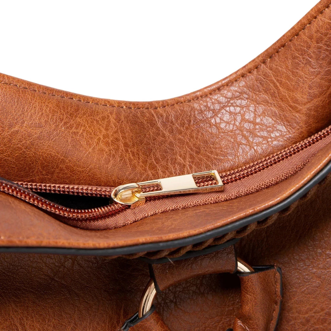 Andrea™ | Timeless Leather Handbag