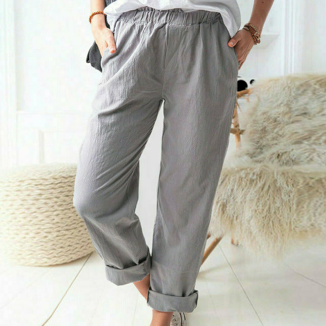Neria - Soft-Structured Trousers