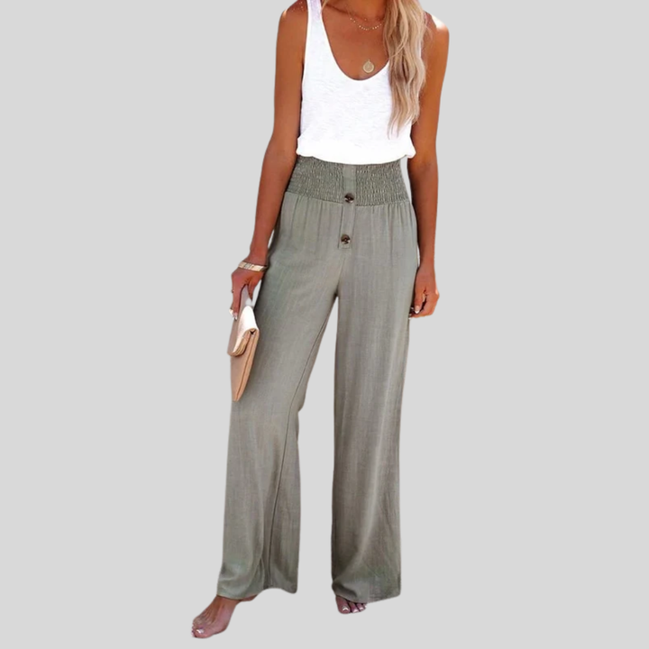 Riana - Relaxed High-Rise Trousers