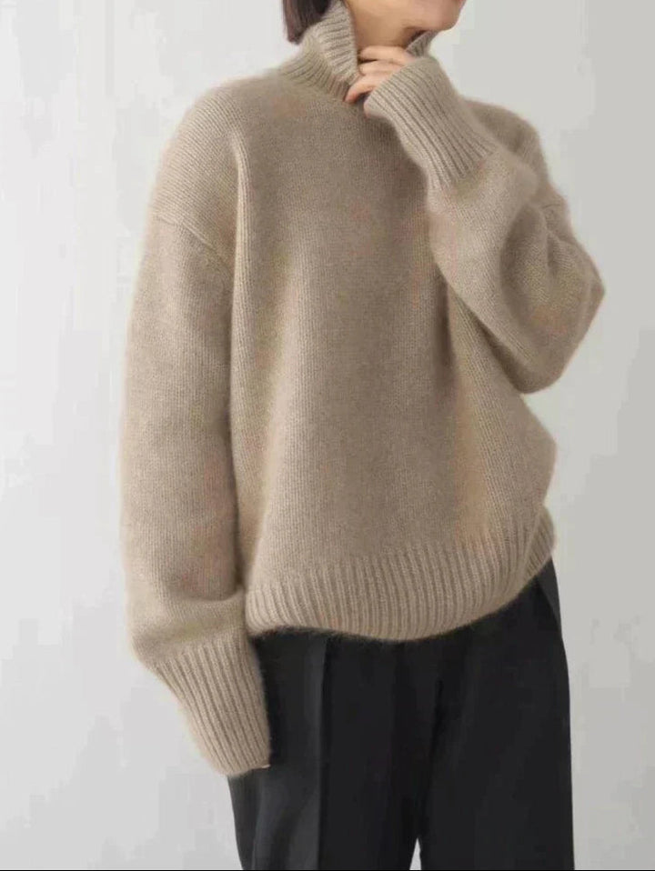 Amaya | Luxurious Cashmere Roll-neck Jumper