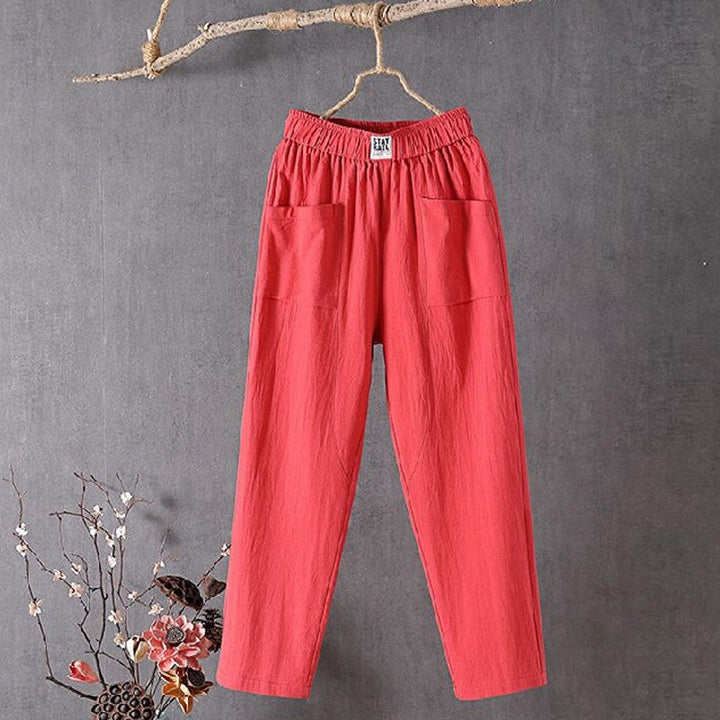 Alyra - Relaxed-fit Trousers with Pockets