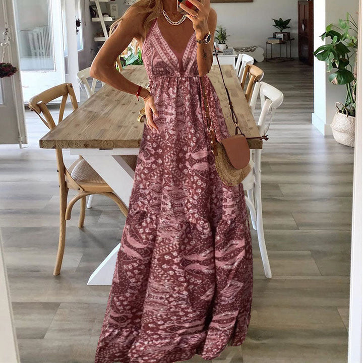 Gweneth - Sleeveless Boho Dress