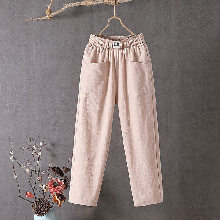 Alyra - Relaxed-fit Trousers with Pockets