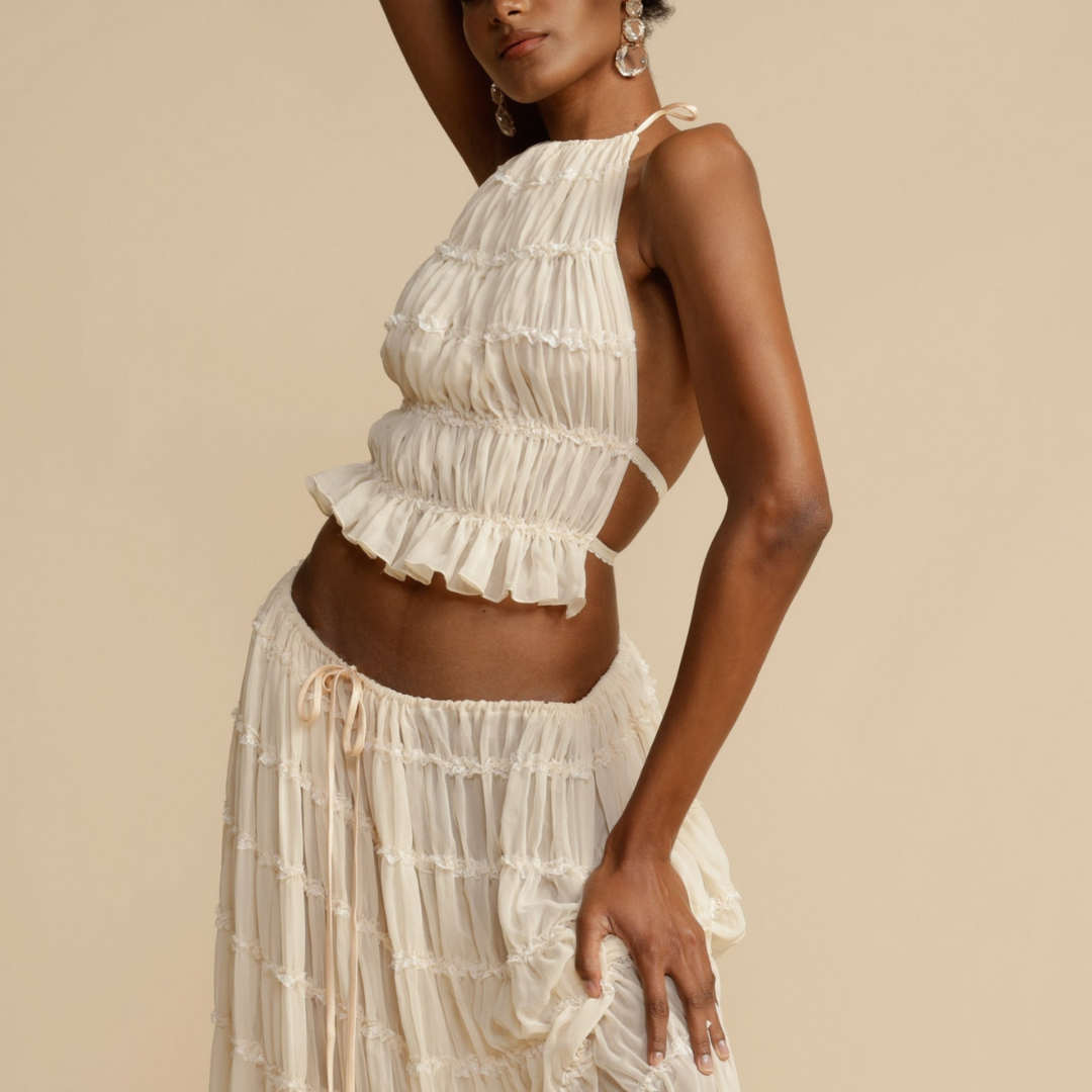 WENDY - Strappy Top and Skirt Co-ord