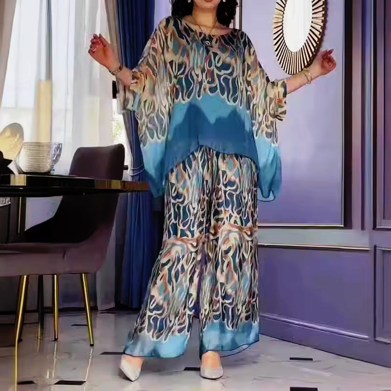 Lynette - Fluid Abstract Co-ord