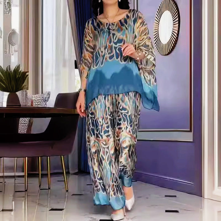 Lynette - Fluid Abstract Co-ord