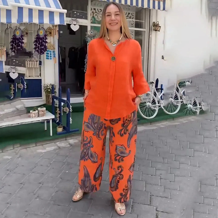 Flavia - Elegant Boho Co-ord