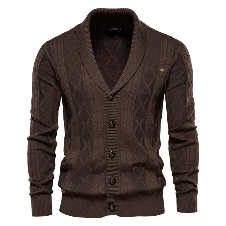 Henry - Men's Button-Down Sweater
