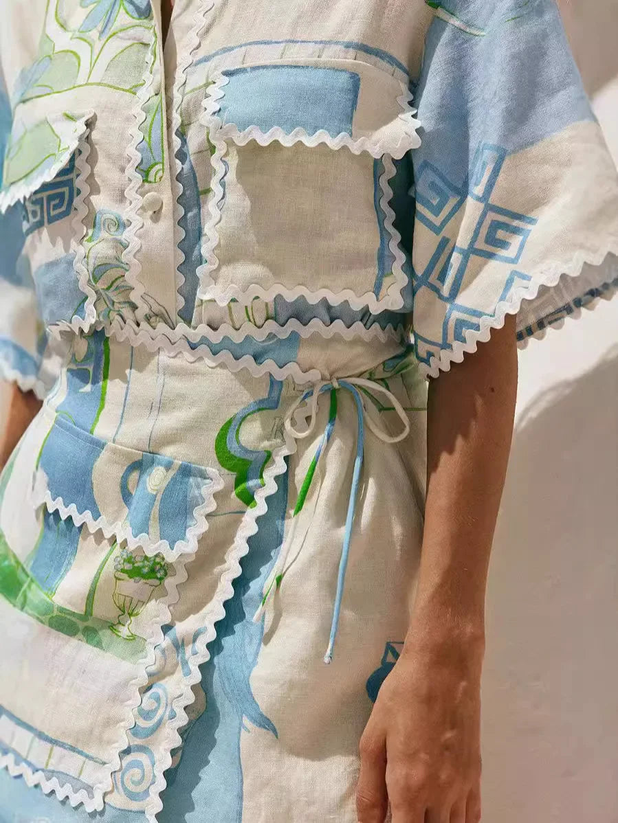 Solene - Chic Patchwork Co-ord