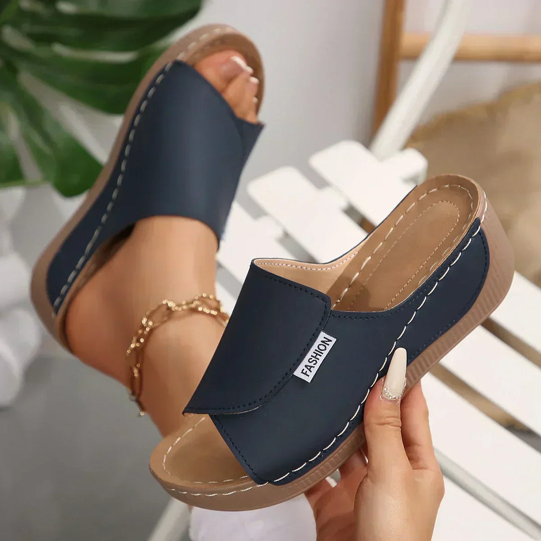 Rumi - Orthopaedic Wedge Heel Sandals