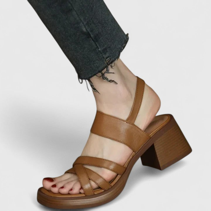 Celeste - Elegant criss-cross sandals