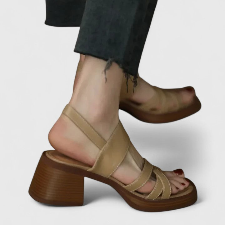 Celeste - Elegant criss-cross sandals