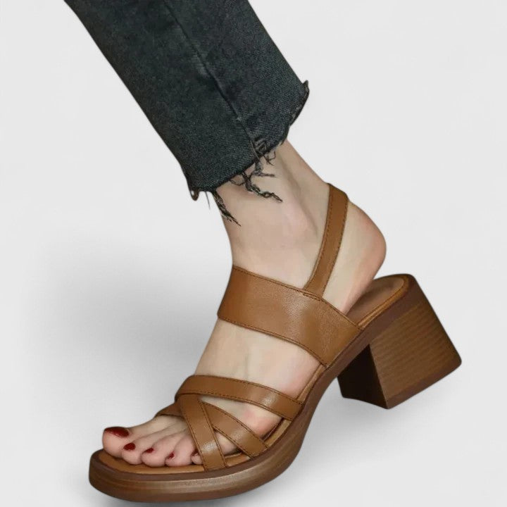 Celeste - Elegant criss-cross sandals
