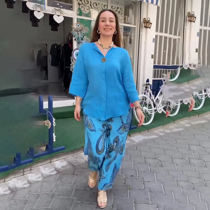 Flavia - Elegant Boho Co-ord