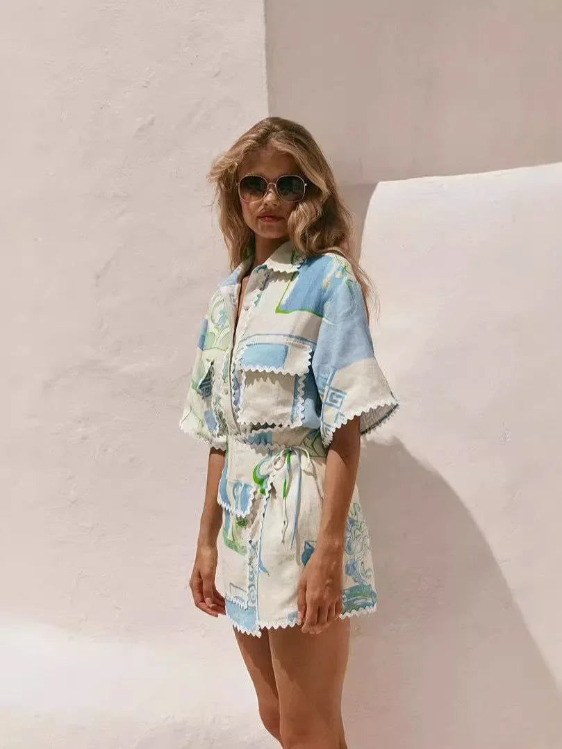 Solene - Chic Patchwork Co-ord