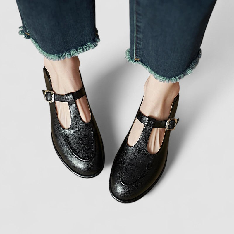 Ariyzzah | Low-heeled Orthopaedic Mary Jane Shoes