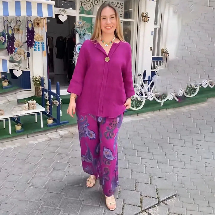 Flavia - Elegant Boho Co-ord