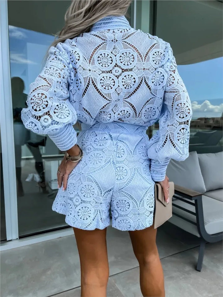 Lesley - Elegant Lace Co-ord