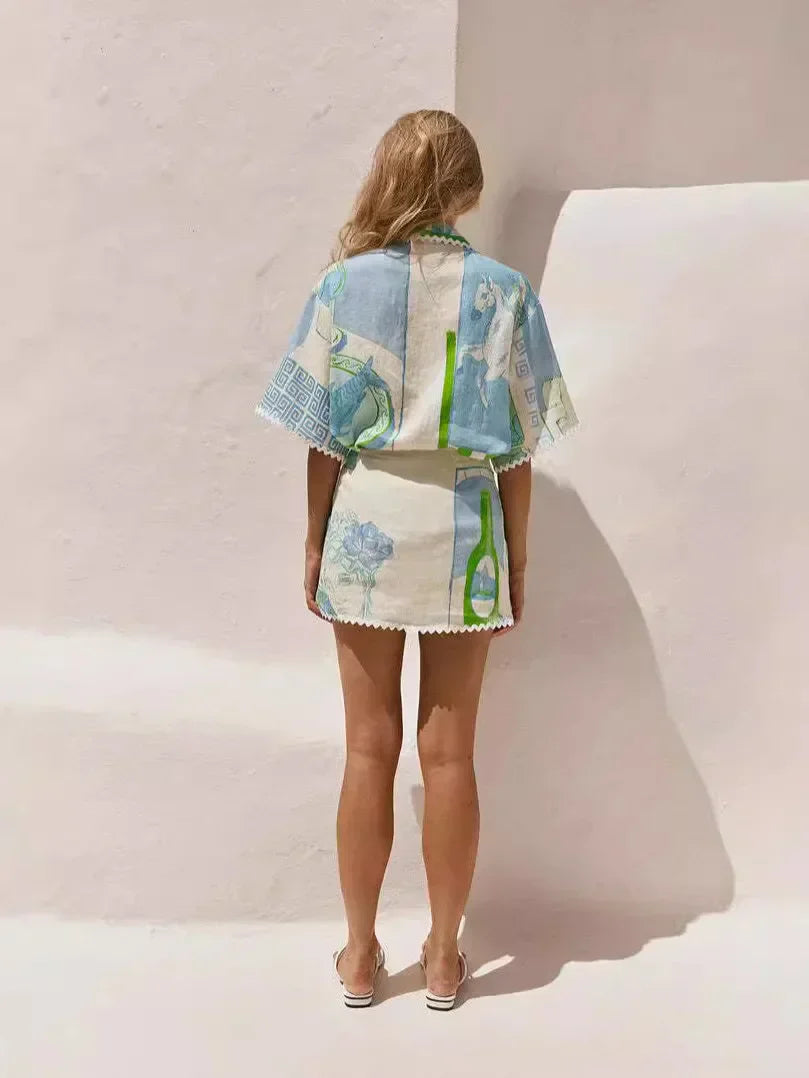 Solene - Chic Patchwork Co-ord