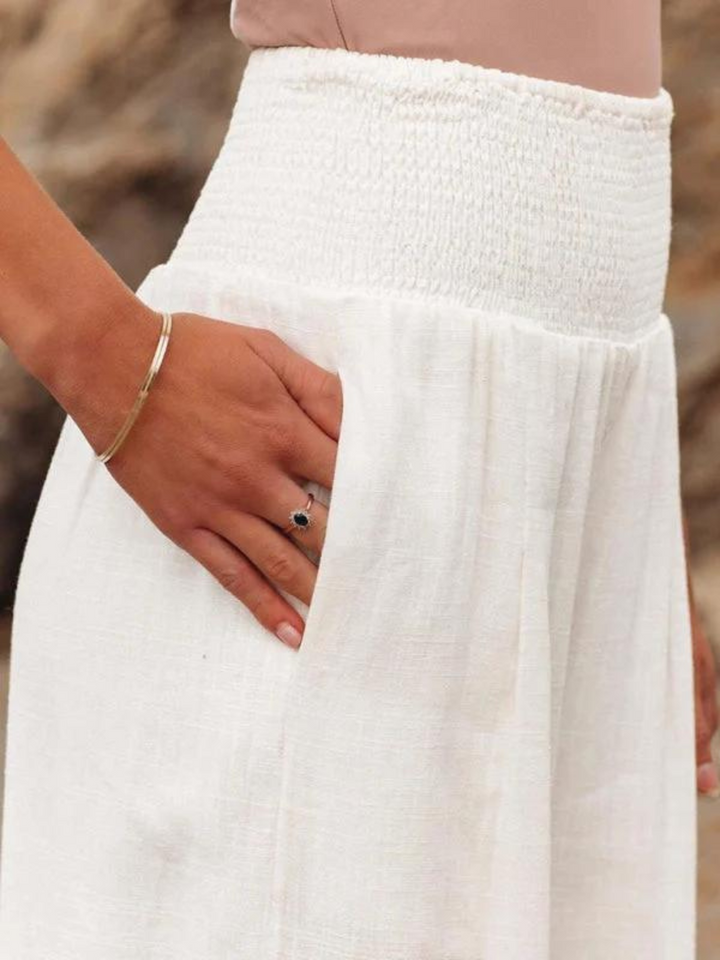 Aileen - Wide‑Leg Beach Trousers