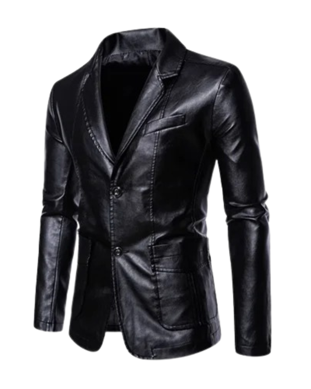 Toby - Business Casual Leather Jacket