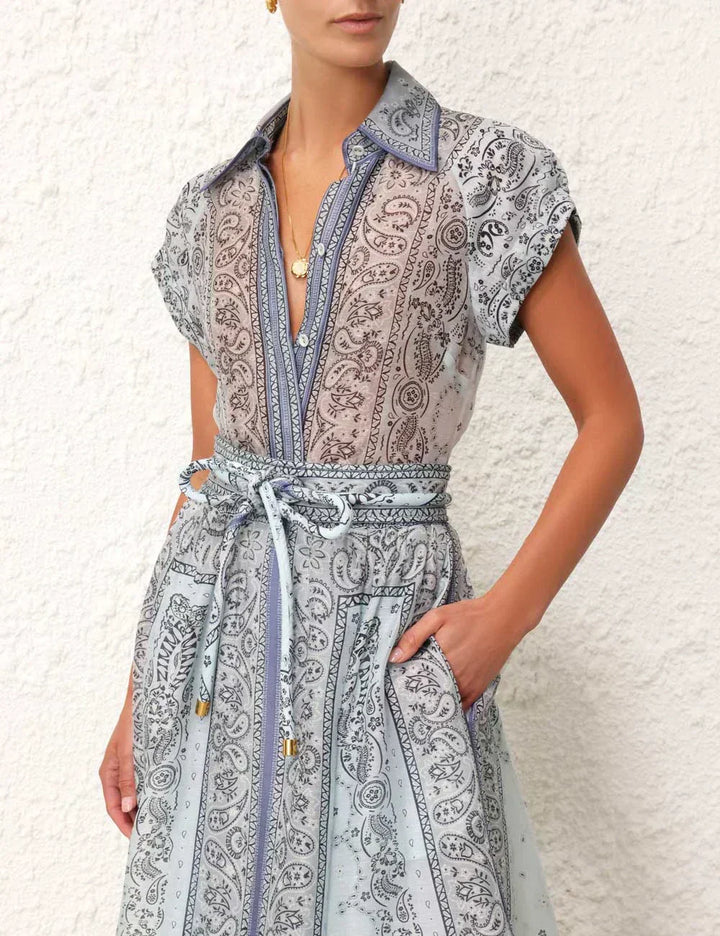 Adele - Bohemian Print Two-Piece Co-ord