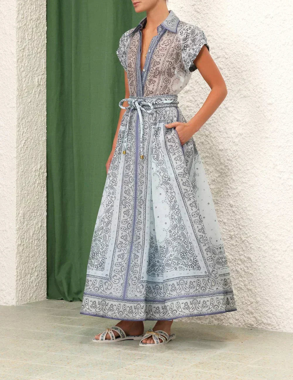 Adele - Bohemian Print Two-Piece Co-ord