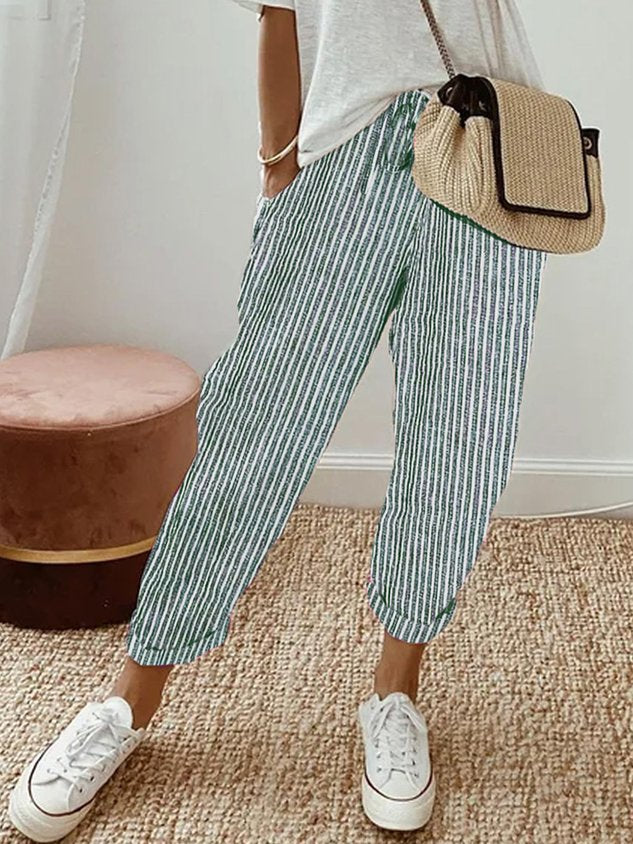 Elegant Flowing Comfort Trousers