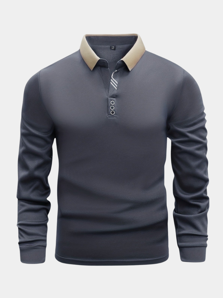 Wisley - Long Sleeve Polo Shirt