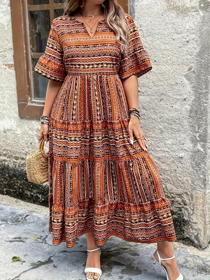 Joraine - Flowing Ethnic Dress