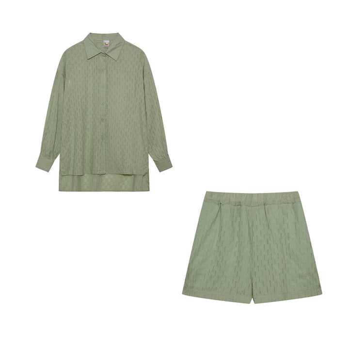 Elizabeth - Shirt and Lightweight Shorts Co‑ord