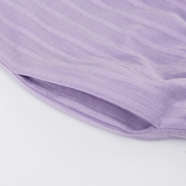 Viola - Button-Through Shirt and Airy Shorts Co-ord