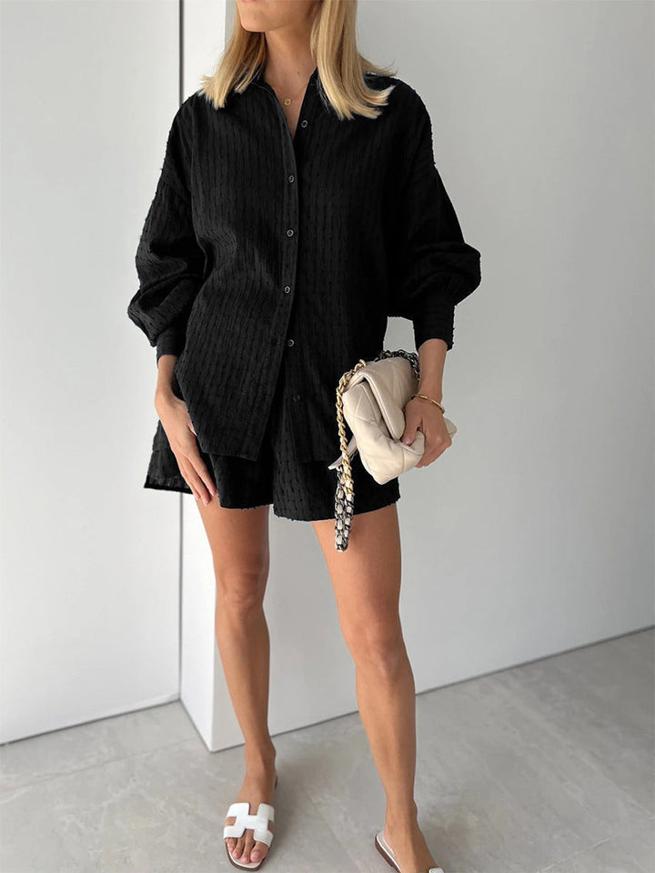 Elizabeth - Shirt and Lightweight Shorts Co‑ord