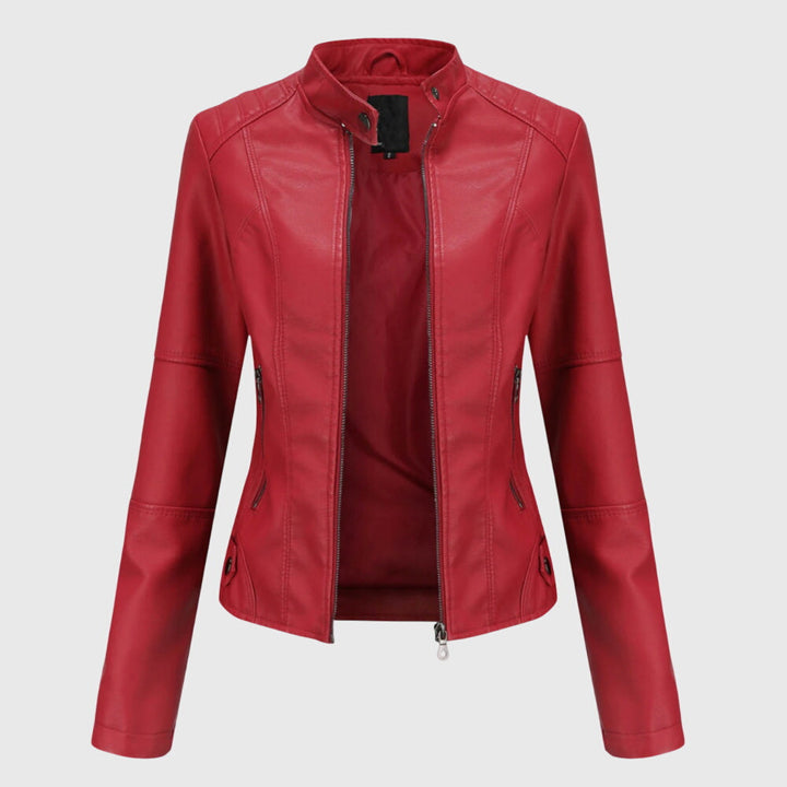 Giorgina™ - Elegant Women's Leather Jacket