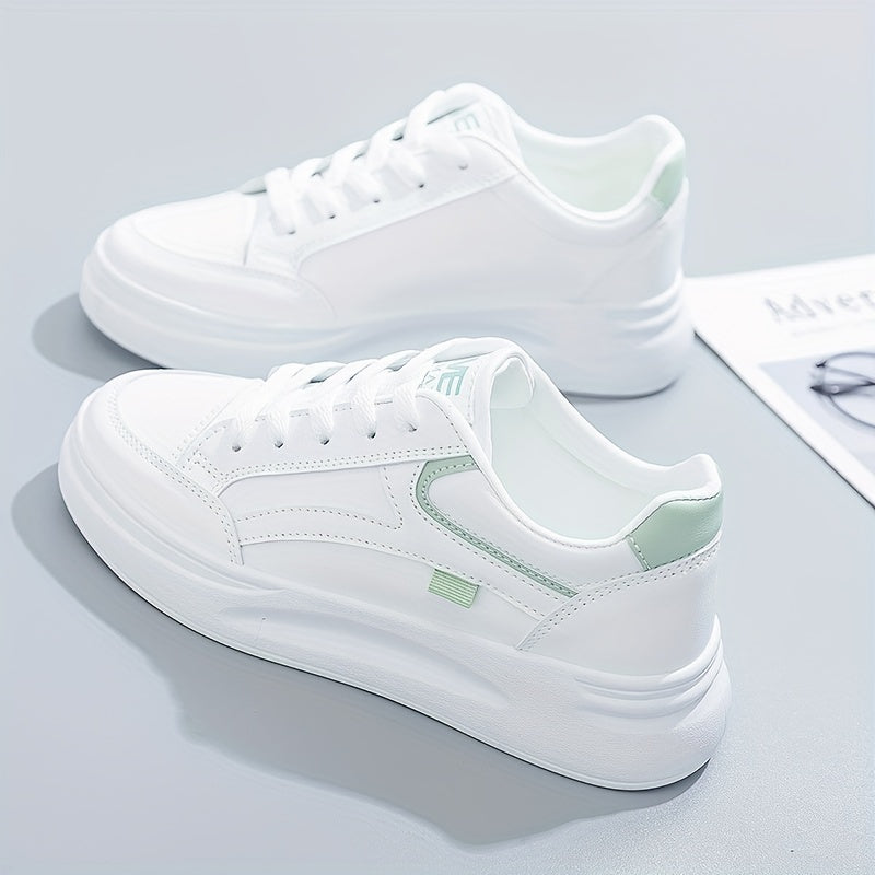 Chic white trainers — lightweight comfort