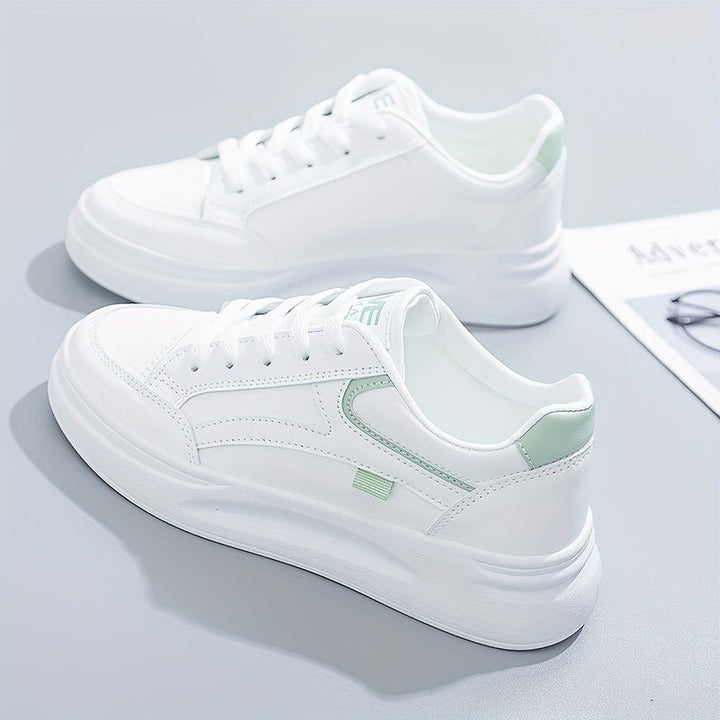 Chic white trainers — lightweight comfort