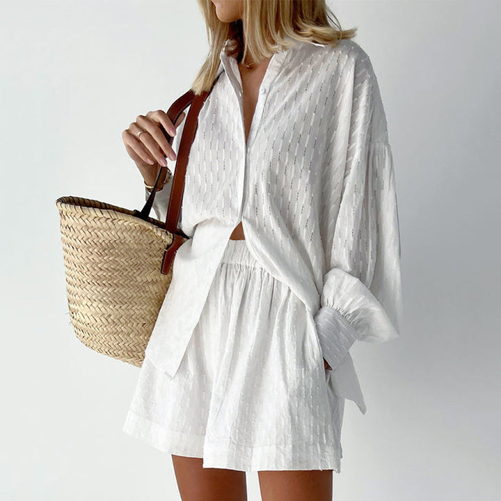 Elizabeth - Shirt and Lightweight Shorts Co‑ord