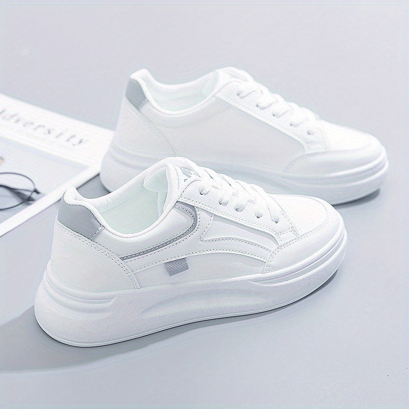 Chic white trainers — lightweight comfort