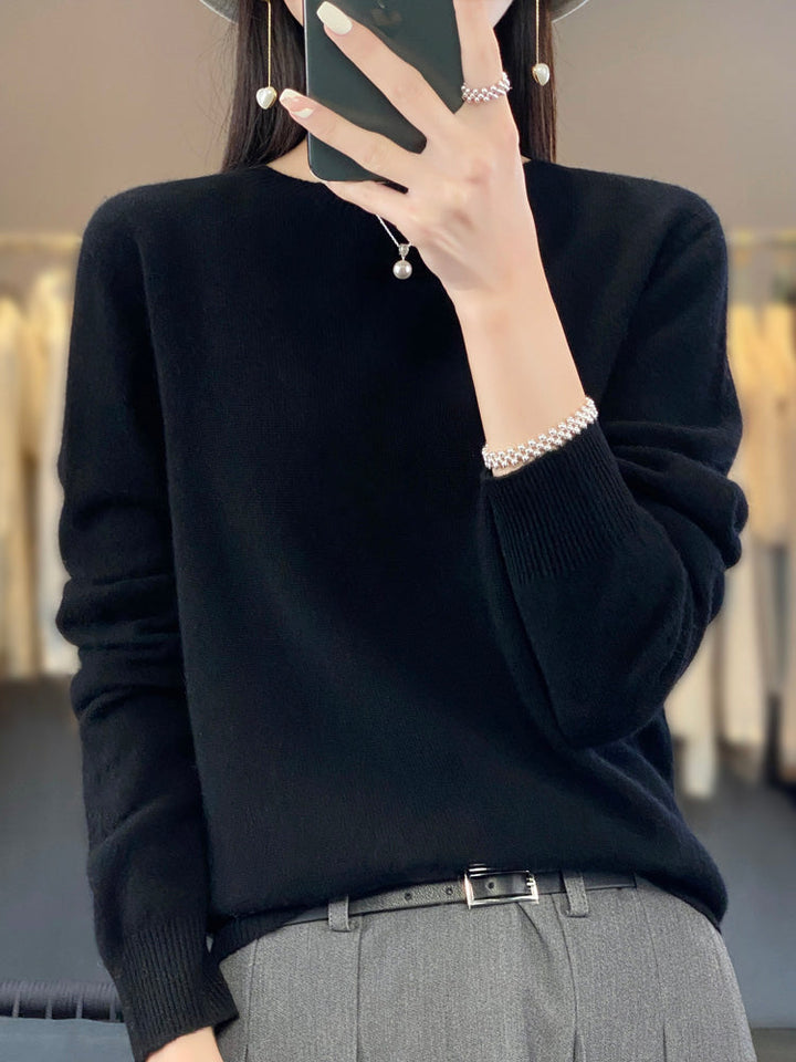 Anette | Comfortable Cotton Jumper