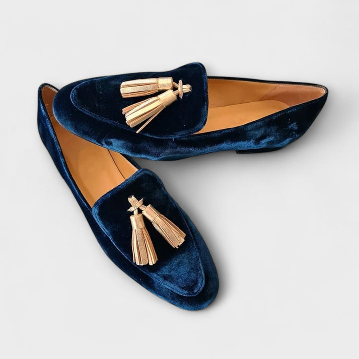 Quinnlyn™ | Vintage Loafers with Fringe Detail