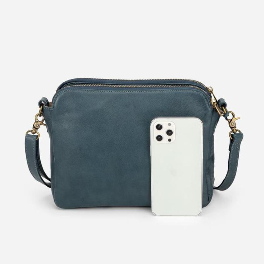 Kimberly™ | Classic leather handbag