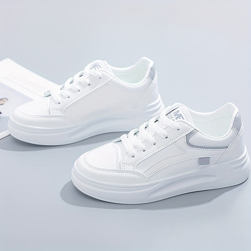 Chic white trainers — lightweight comfort